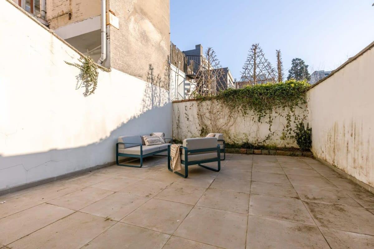 Willa House With Large And Sunny Terrace Antwerpia Zewnętrze zdjęcie